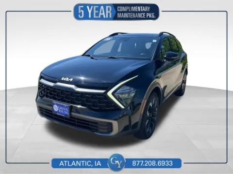 Black 2023 Kia Sportage X-Line for sale in Atlantic, IA
