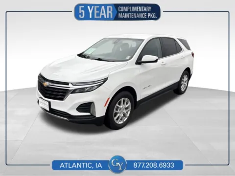 White 2022 Chevrolet Equinox LT for sale in Atlantic, IA