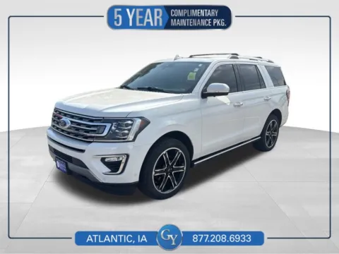 White 2021 Ford Expedition Limited for sale in Atlantic, IA