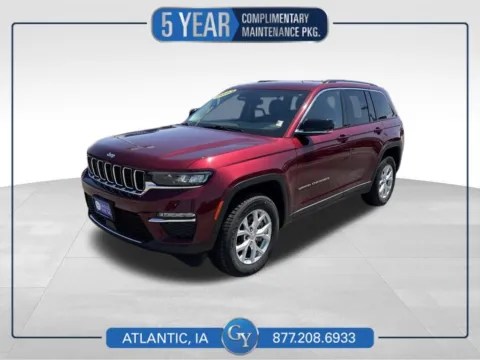 Red 2023 Jeep Grand Cherokee Limited for sale in Atlantic, IA