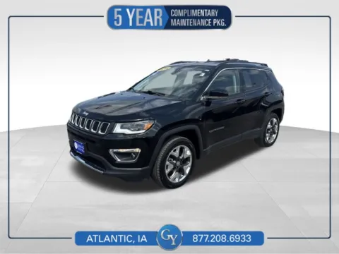 Black 2018 Jeep Compass Limited for sale in Atlantic, IA