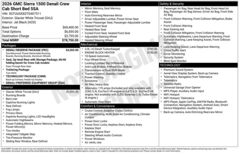 Photos of 2026 GMC Sierra 1500 Denali for sale in Atlantic, IA at Gregg Young Chevrolet GMC Atlantic