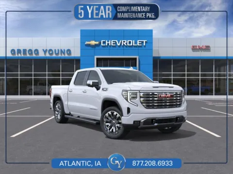 White 2026 GMC Sierra 1500 Denali for sale in Atlantic, IA