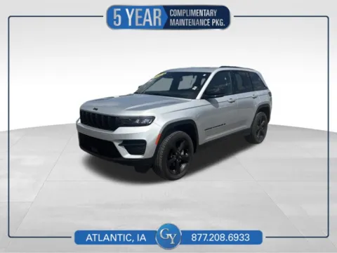 Silver 2024 Jeep Grand Cherokee Altitude X for sale in Atlantic, IA