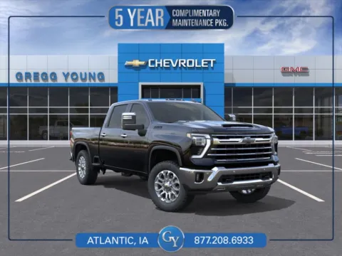 Black 2026 Chevrolet Silverado 2500 HD LTZ for sale in Atlantic, IA