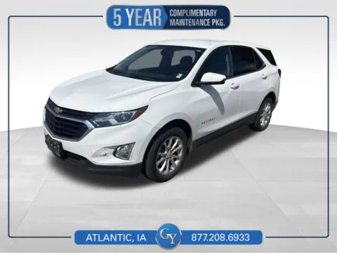 White 2020 Chevrolet Equinox LT for sale in Atlantic, IA