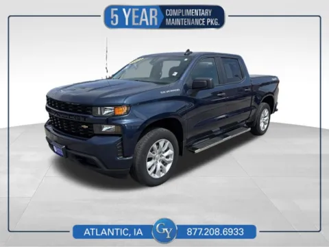 Blue 2022 Chevrolet Silverado 1500 LTD Custom for sale in Atlantic, IA