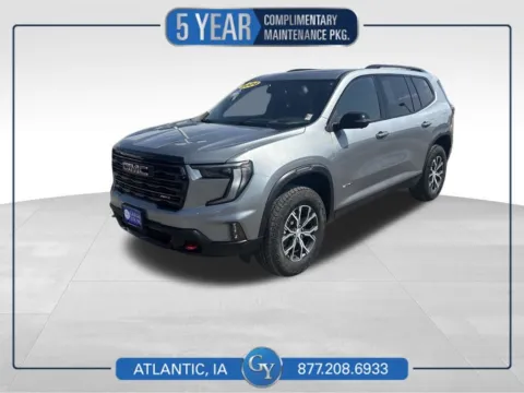 Gray 2024 GMC Acadia AT4 for sale in Atlantic, IA