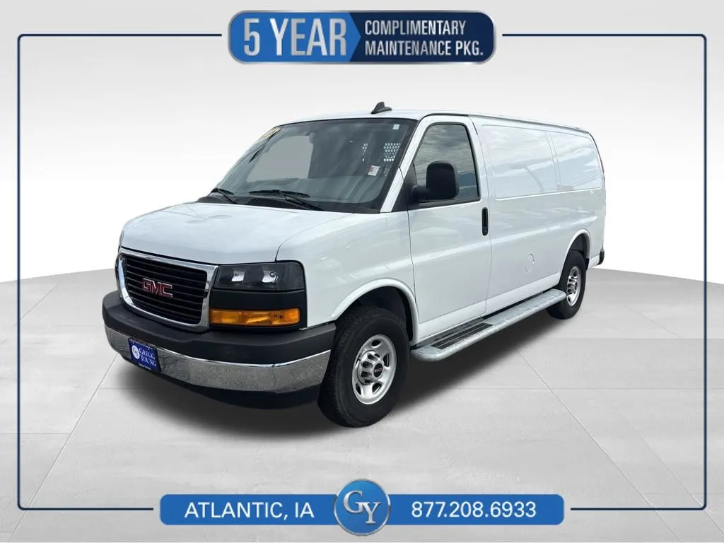White 2025 GMC Savana 2500 Work Van for sale in Atlantic, IA