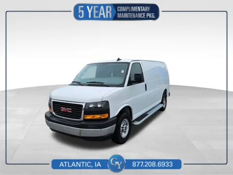 White 2025 GMC Savana 2500 Work Van for sale in Atlantic, IA
