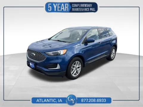 Blue 2023 Ford Edge SEL for sale in Atlantic, IA