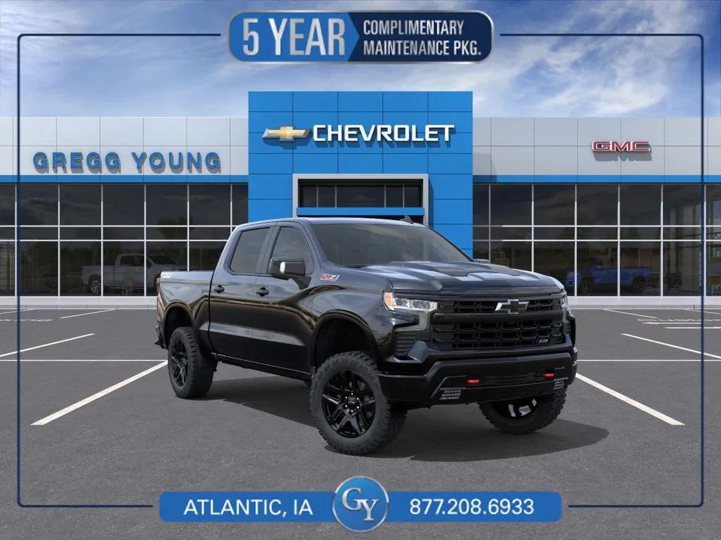 Black 2026 Chevrolet Silverado 1500 LT Trail Boss for sale in Atlantic, IA