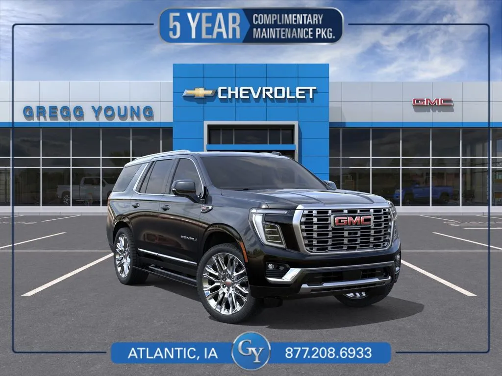 Black 2026 GMC Yukon Denali for sale in Atlantic, IA