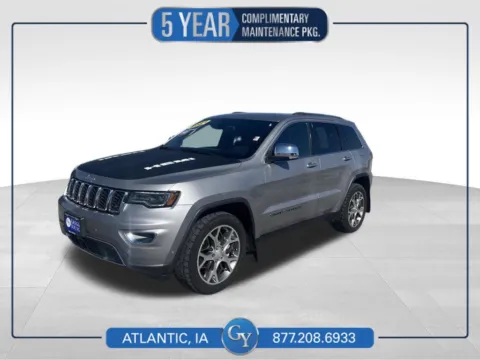 Silver 2021 Jeep Grand Cherokee Limited for sale in Atlantic, IA