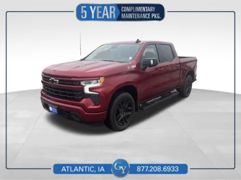 Red 2024 Chevrolet Silverado 1500 RST for sale in Atlantic, IA