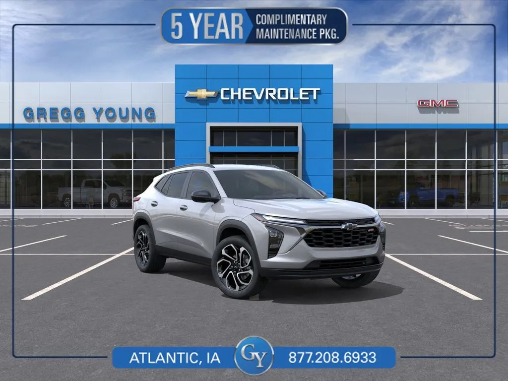 Gray 2026 Chevrolet Trax 2RS for sale in Atlantic, IA