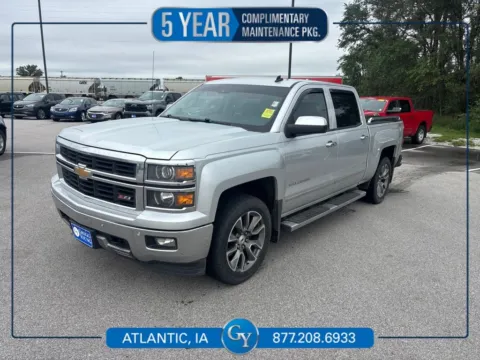 Silver 2014 Chevrolet Silverado 1500 LTZ for sale in Atlantic, IA