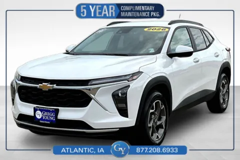 White 2026 Chevrolet Trax LT for sale in Atlantic, IA