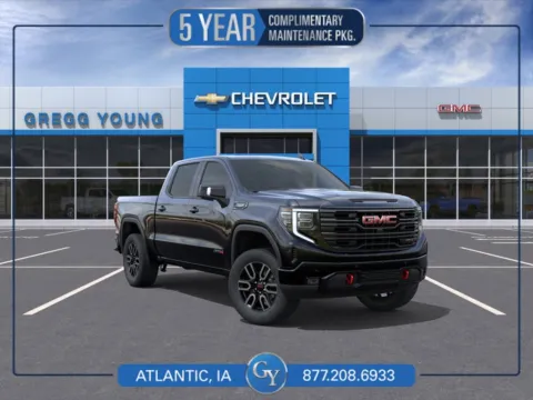 Black 2026 GMC Sierra 1500 AT4 for sale in Atlantic, IA