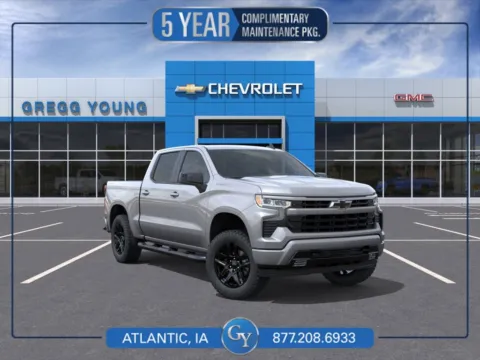 Gray 2026 Chevrolet Silverado 1500 RST for sale in Atlantic, IA