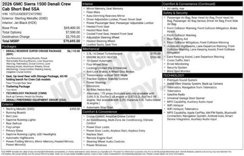 Photos of 2026 GMC Sierra 1500 Denali for sale in Atlantic, IA at Gregg Young Chevrolet GMC Atlantic