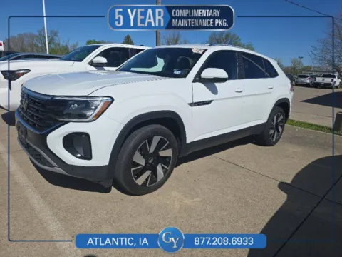 White 2025 Volkswagen Atlas Cross Sport 2.0T SE w/Technology for sale in Atlantic, IA