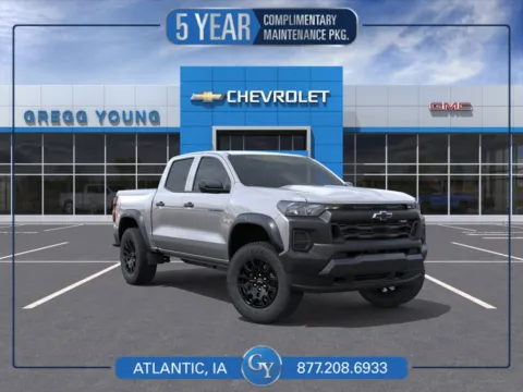 Gray 2026 Chevrolet Colorado Trail Boss for sale in Atlantic, IA