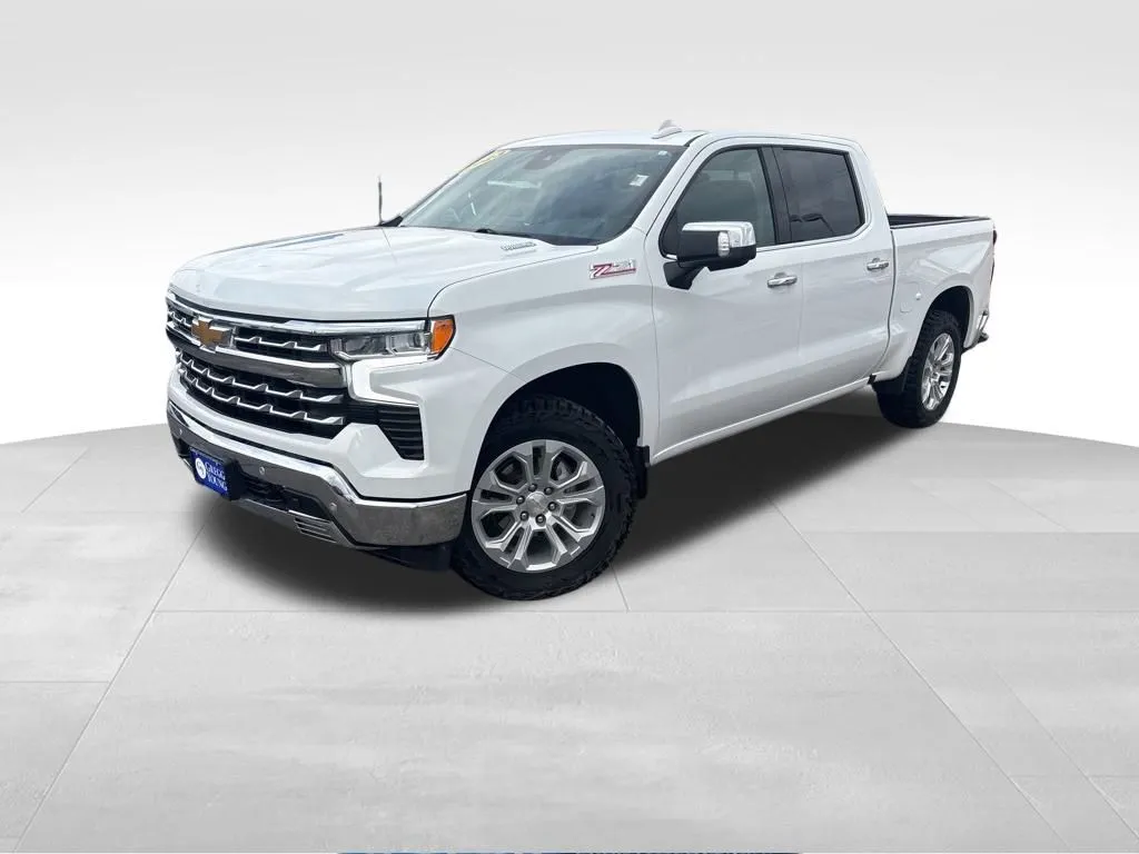 White 2023 Chevrolet Silverado 1500 LTZ for sale in Atlantic, IA