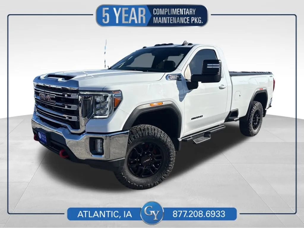 White 2022 GMC Sierra 2500HD SLE for sale in Atlantic, IA