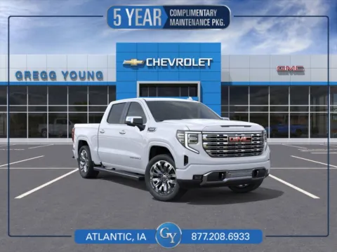 White 2026 GMC Sierra 1500 Denali for sale in Atlantic, IA