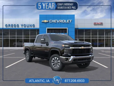 Black 2026 Chevrolet Silverado 2500HD LT for sale in Atlantic, IA