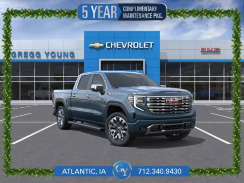Blue 2026 GMC Sierra 1500 Denali for sale in Atlantic, IA