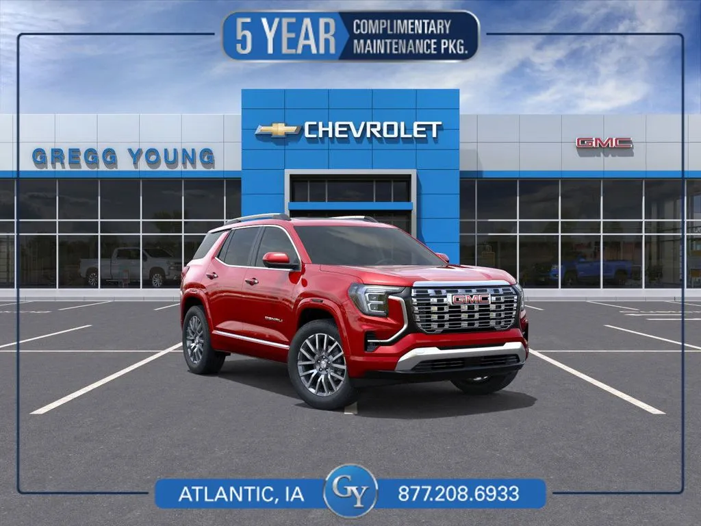 Red 2026 GMC Terrain Denali for sale in Atlantic, IA