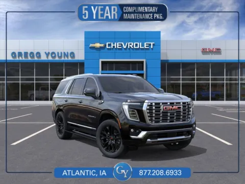 Black 2026 GMC Yukon Denali for sale in Atlantic, IA