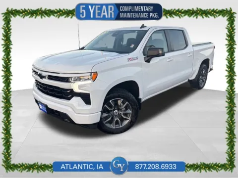 White 2023 Chevrolet Silverado 1500 RST for sale in Atlantic, IA