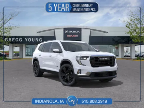 White 2026 GMC Acadia Elevation for sale in Indianola, IA