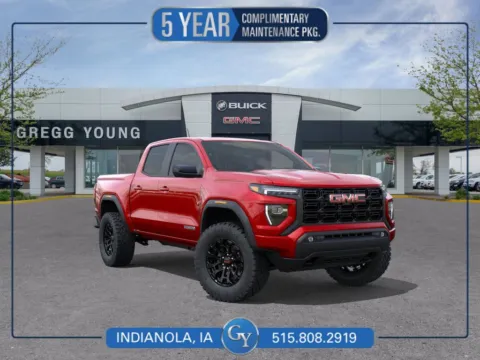 Red 2026 GMC Canyon Elevation for sale in Indianola, IA