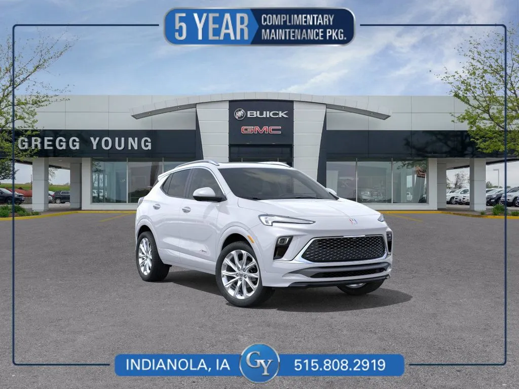 White 2026 Buick Encore GX Avenir for sale in Indianola, IA