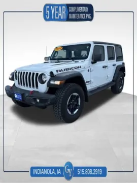 White 2022 Jeep Wrangler Unlimited Rubicon for sale in Indianola, IA