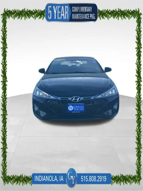 Black 2019 Hyundai Elantra Sport for sale in Indianola, IA
