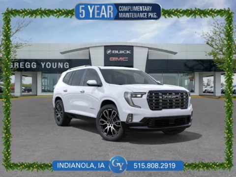 White 2026 GMC Acadia Denali Ultimate for sale in Indianola, IA