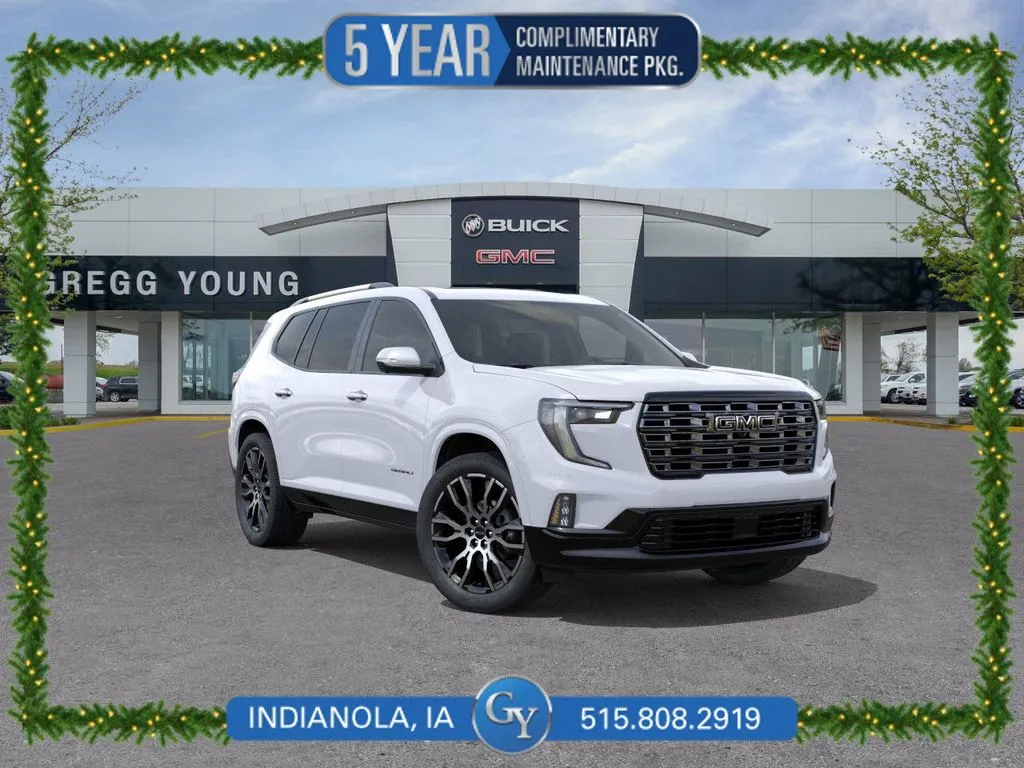 White 2026 GMC Acadia Denali Ultimate for sale in Indianola, IA
