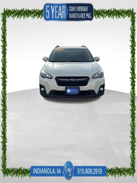White 2020 Subaru Crosstrek Premium for sale in Indianola, IA