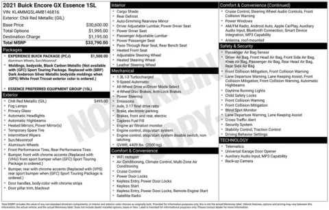 Photos of 2021 Buick Encore GX Essence for sale in Indianola, IA at Gregg Young Buick GMC Indianola