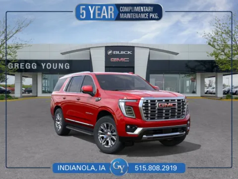 Red 2026 GMC Yukon Denali for sale in Indianola, IA