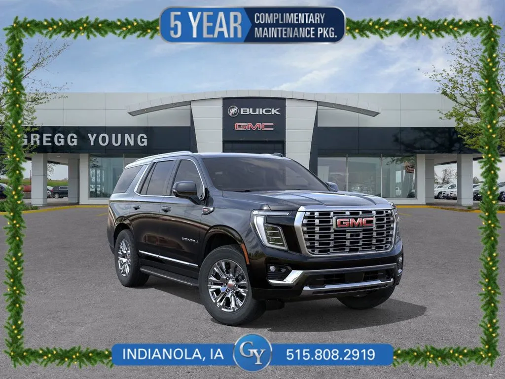 Black 2026 GMC Yukon Denali for sale in Indianola, IA