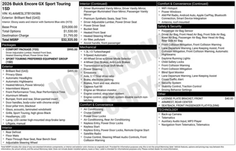 Photos of 2026 Buick Encore GX Sport Touring for sale in Indianola, IA at Gregg Young Buick GMC Indianola