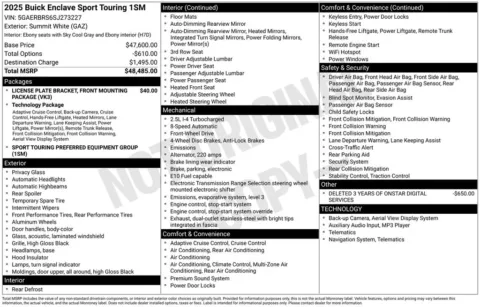 Photos of 2025 Buick Enclave Sport Touring for sale in Indianola, IA at Gregg Young Buick GMC Indianola