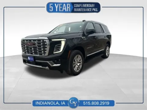 Black 2025 GMC Yukon Denali for sale in Indianola, IA