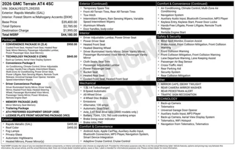 Photos of 2026 GMC Terrain AT4 for sale in Indianola, IA at Gregg Young Buick GMC Indianola